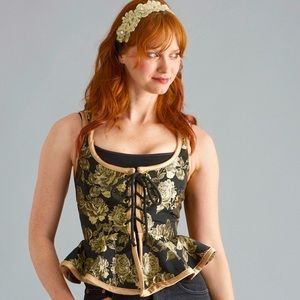BROCADE CORSET
